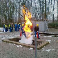 Essen - Feuerlöschübung