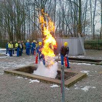 Essen - Feuerlöschübung